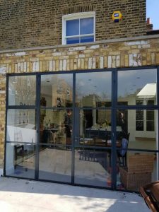 Slim steel windows East Dulwich